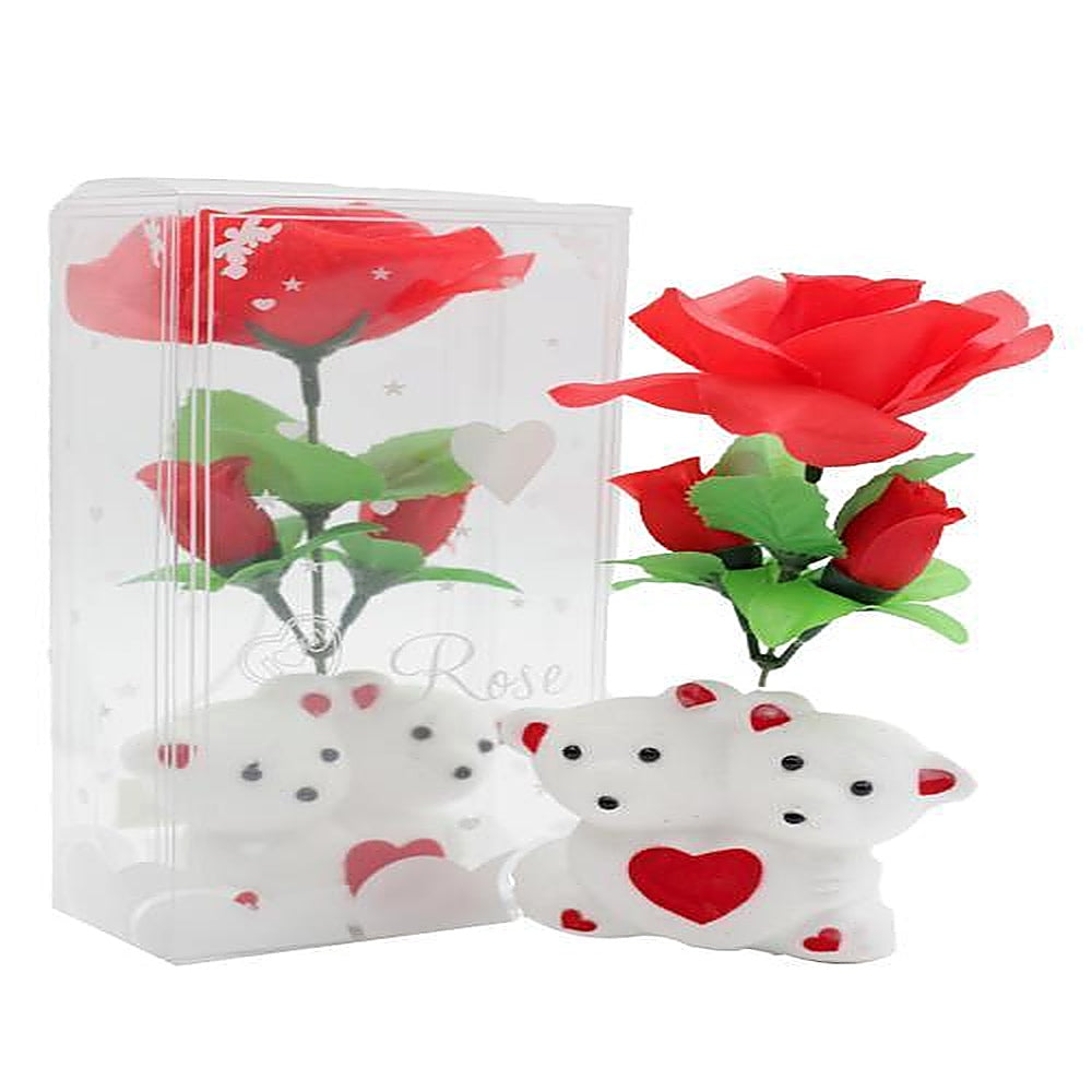 ADORNO PELUCHE CON FLOR EN E A2924