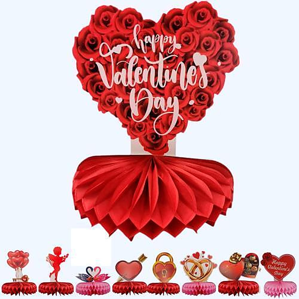 ADORNO SAN VALENTIN 9PCS 18X1 R6273