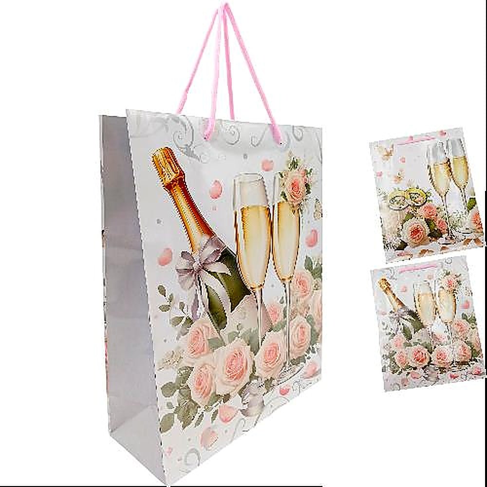 BOLSA DE REGALO BODA 26X32X10 R5182-M