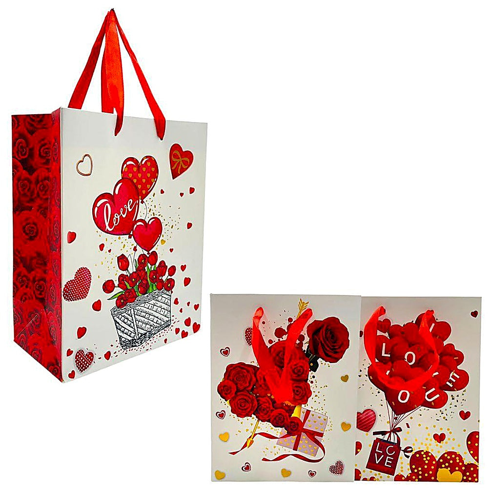 BOLSA DE REGALO CORAZON 1 17.5 R6091-1