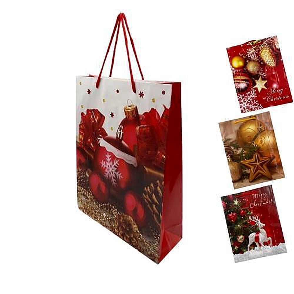 BOLSA DE REGALO NAVIDAD 30X23 R6129-2