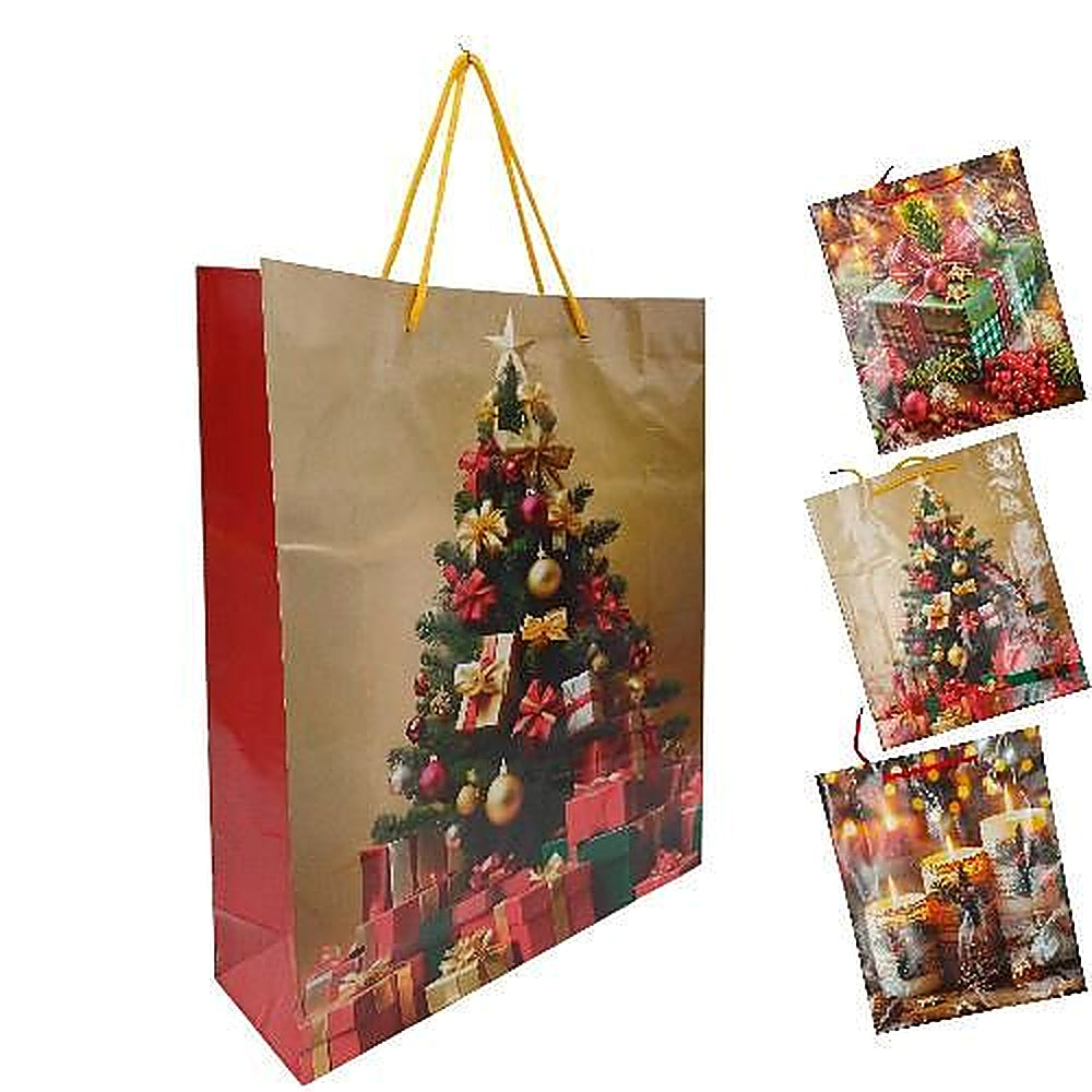 BOLSA DE REGALO NAVIDAD 34X28 R6130-2