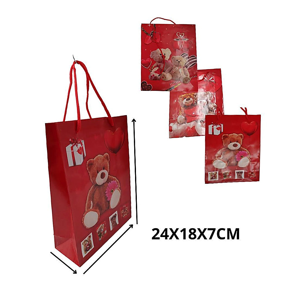 BOLSA DE REGALO OSO 24X18X7C R6095-2