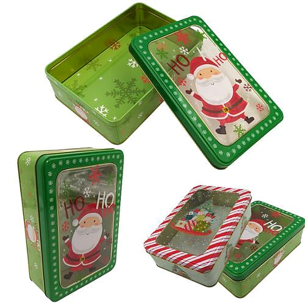 CAJAS DE METAL NAVIDAD RECTA R6137