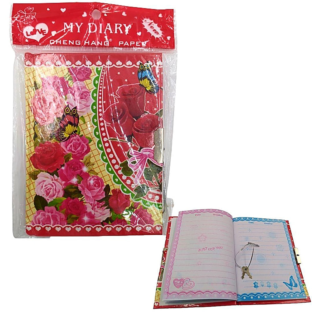 DIARIO EN FUNDA FLORES CH50K-2 R1116