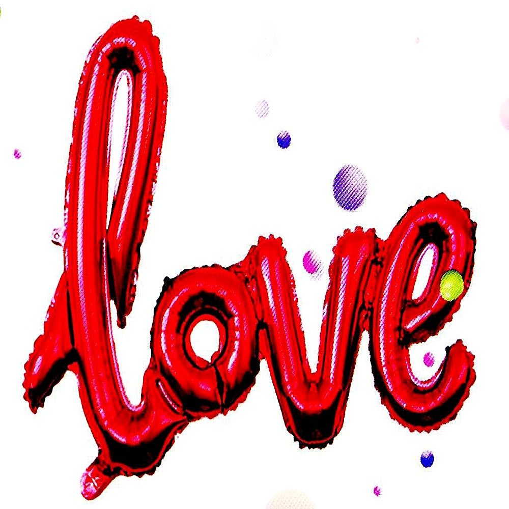 GLOBO 40PLG LETRA LOVE R3796