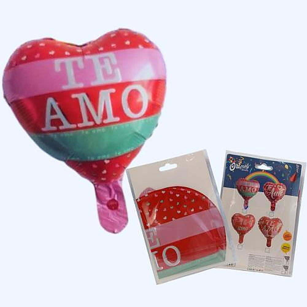 GLOBO CORAZON 10PLG 5MOD R5592