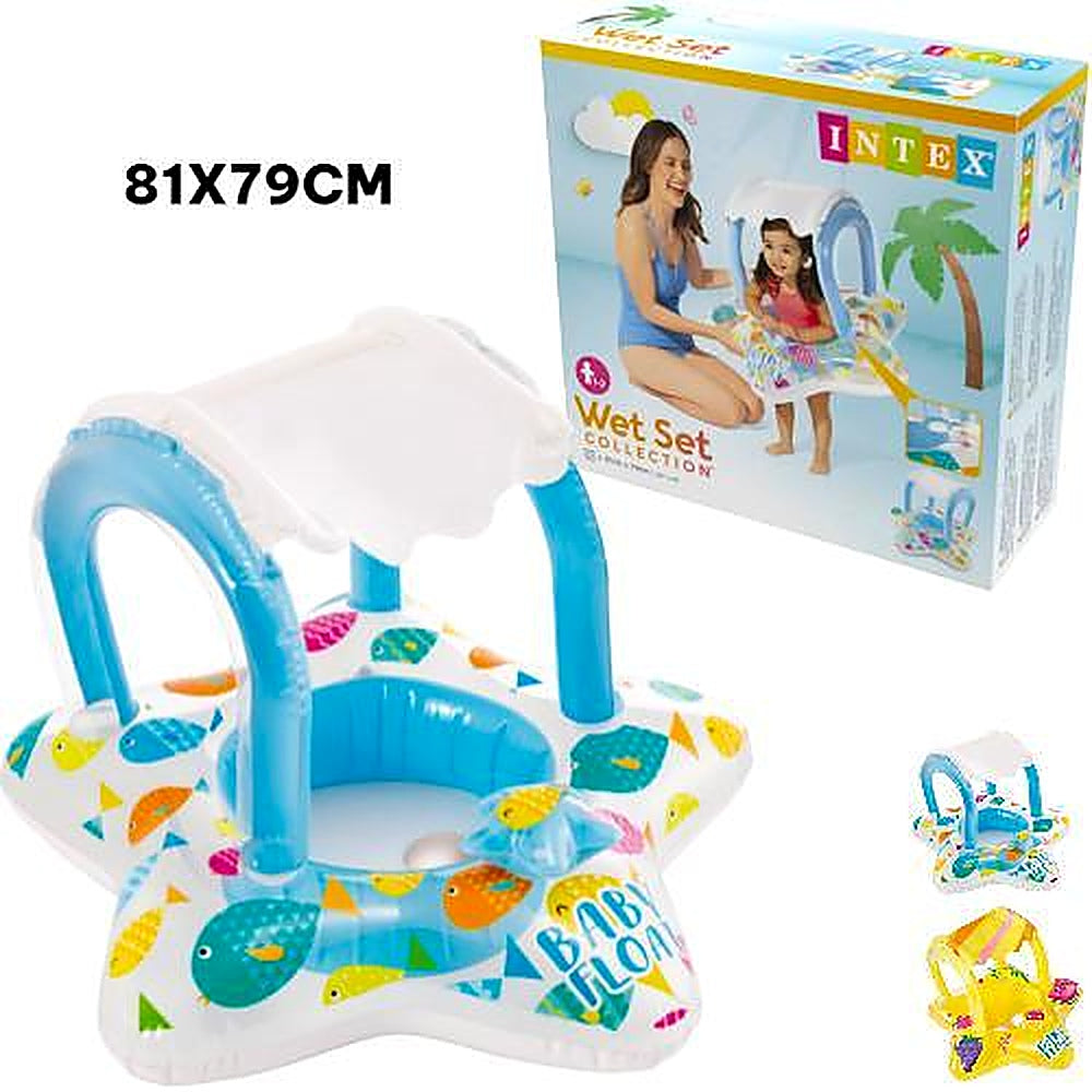 INTEX FLOTADOR CON TECHO 81X7 56573NP