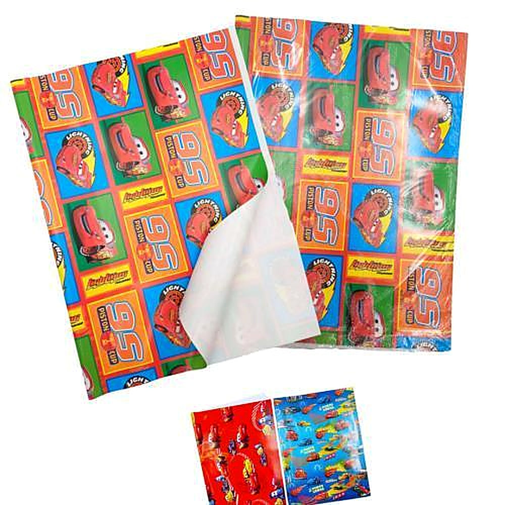 PAPEL DE REGALO SATINADO CAR WF0818-DS-C