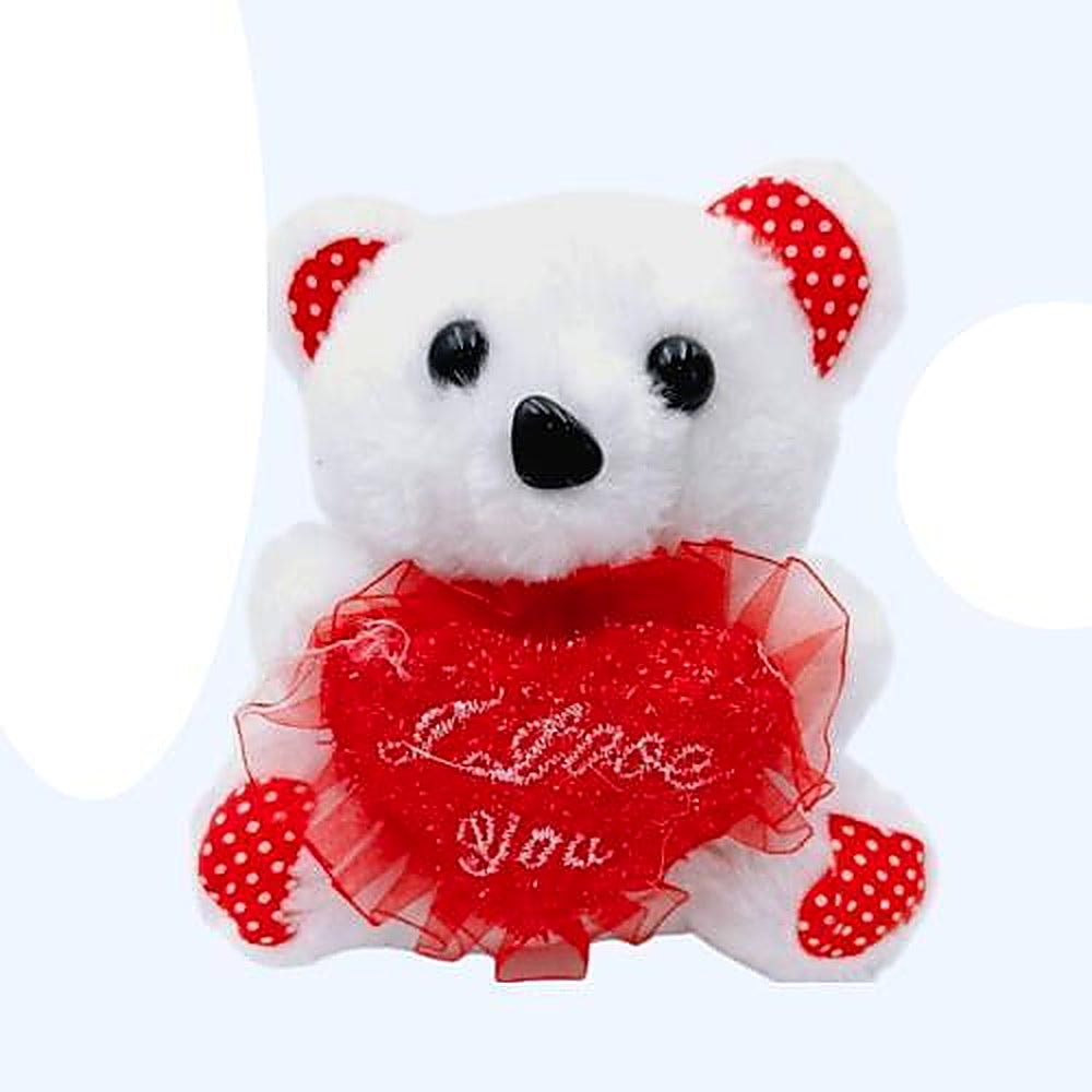 PELUCHE 14CM CORAZON CON ENC R5404