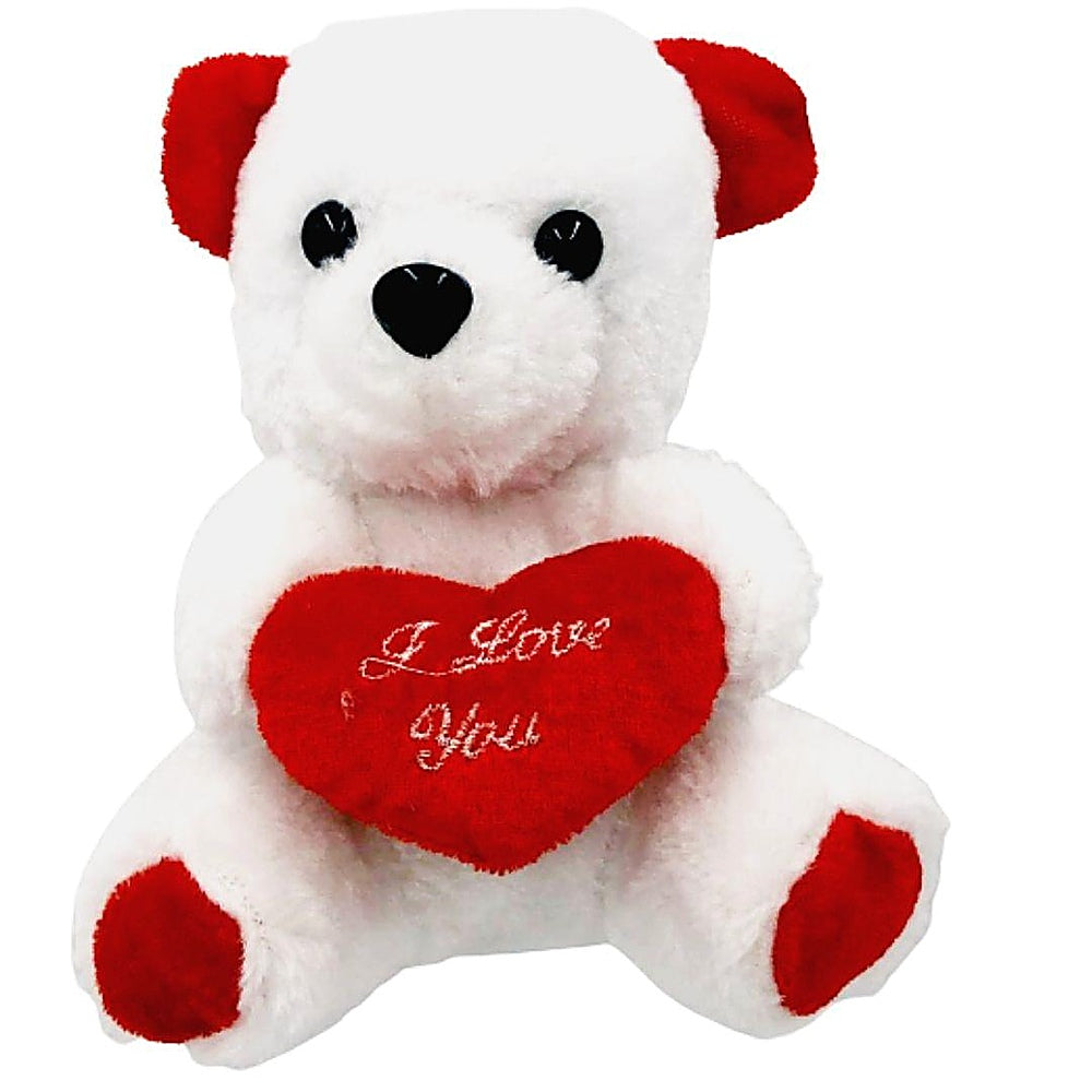PELUCHE 18CM OSO CON CORAZON R3354