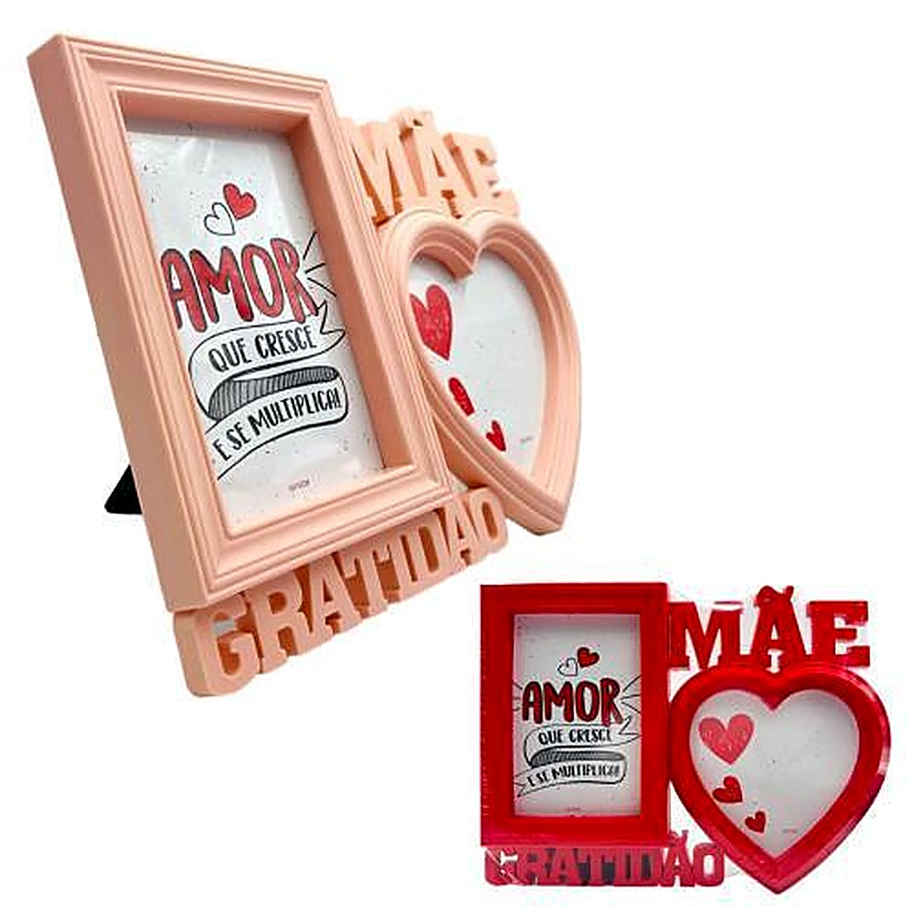 PORTA RETRATO 2-1 4X6 CORAZON R5377