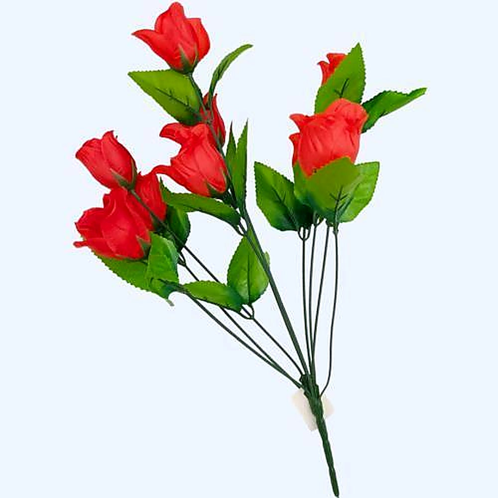 RAMO DE FLORES ROJAS 10PCS R23 R2339