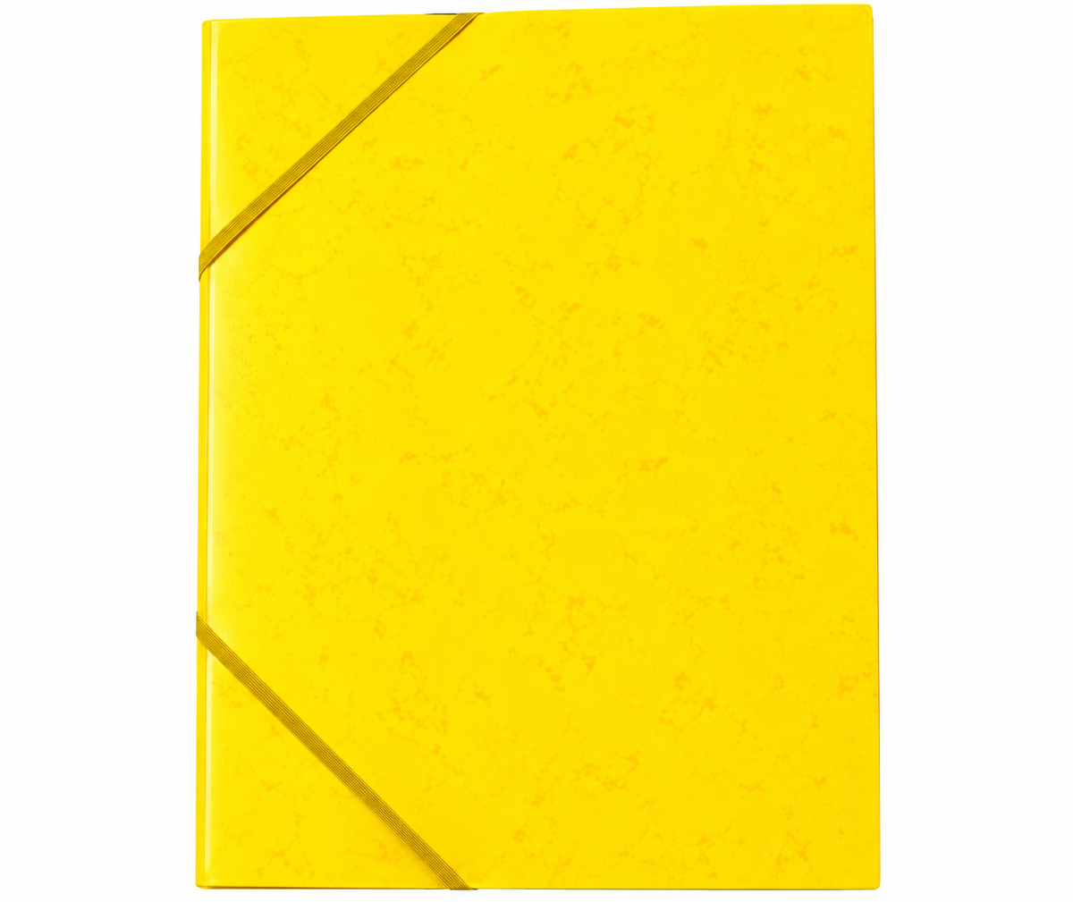Carpeta Plástica con Elástico Amarilla