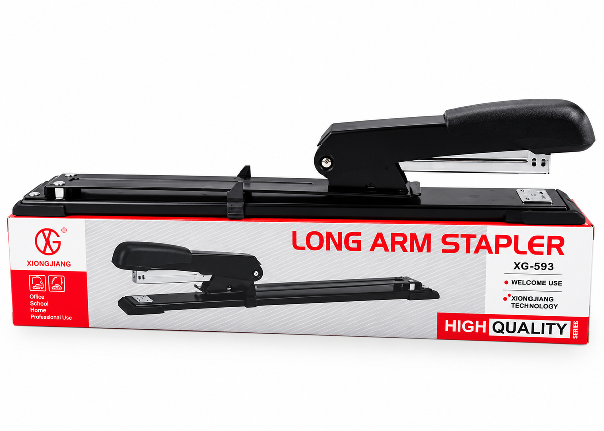 Grapadora de Brazo Largo Xiongjiang XG-593 – Profesional