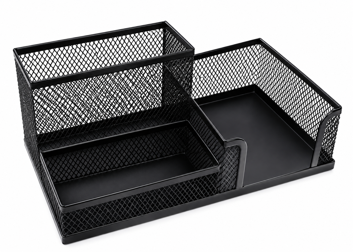 Organizador de Escritorio Metal Mesh Multifuncional