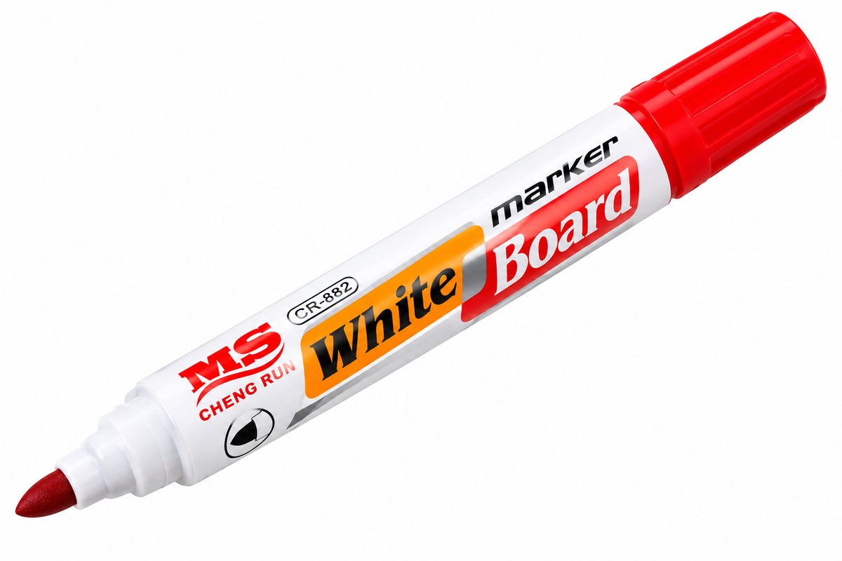 Marcador para Pizarra Blanca MS Cheng Run CR-882 Rojo