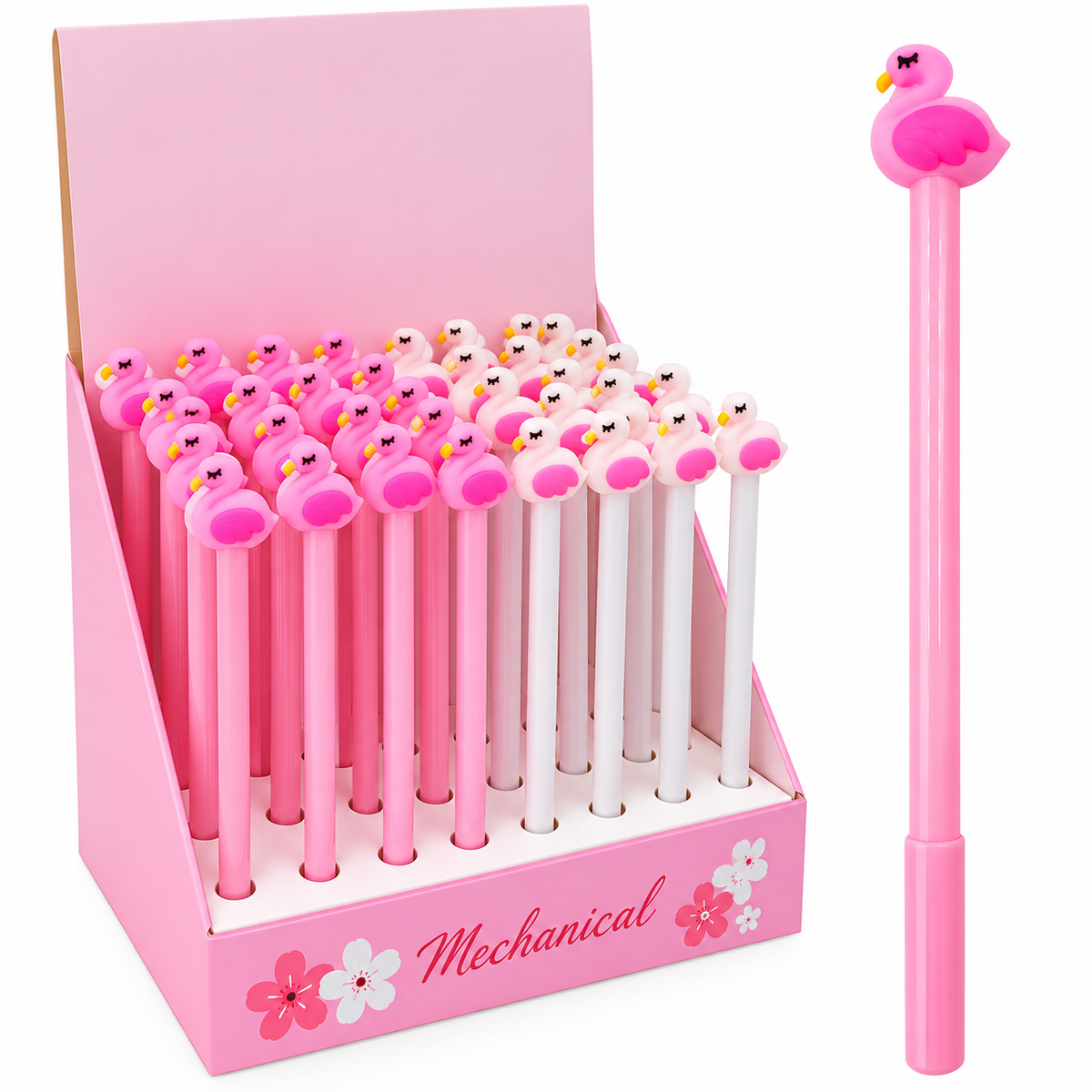 Bolígrafo Decorativo Flamingo – Rosado