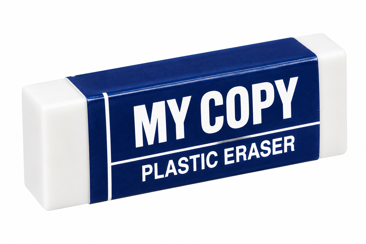 Goma de Borrar My Copy Plastic Eraser