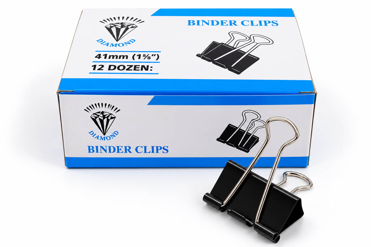 Binder Clips Diamond 41 mm