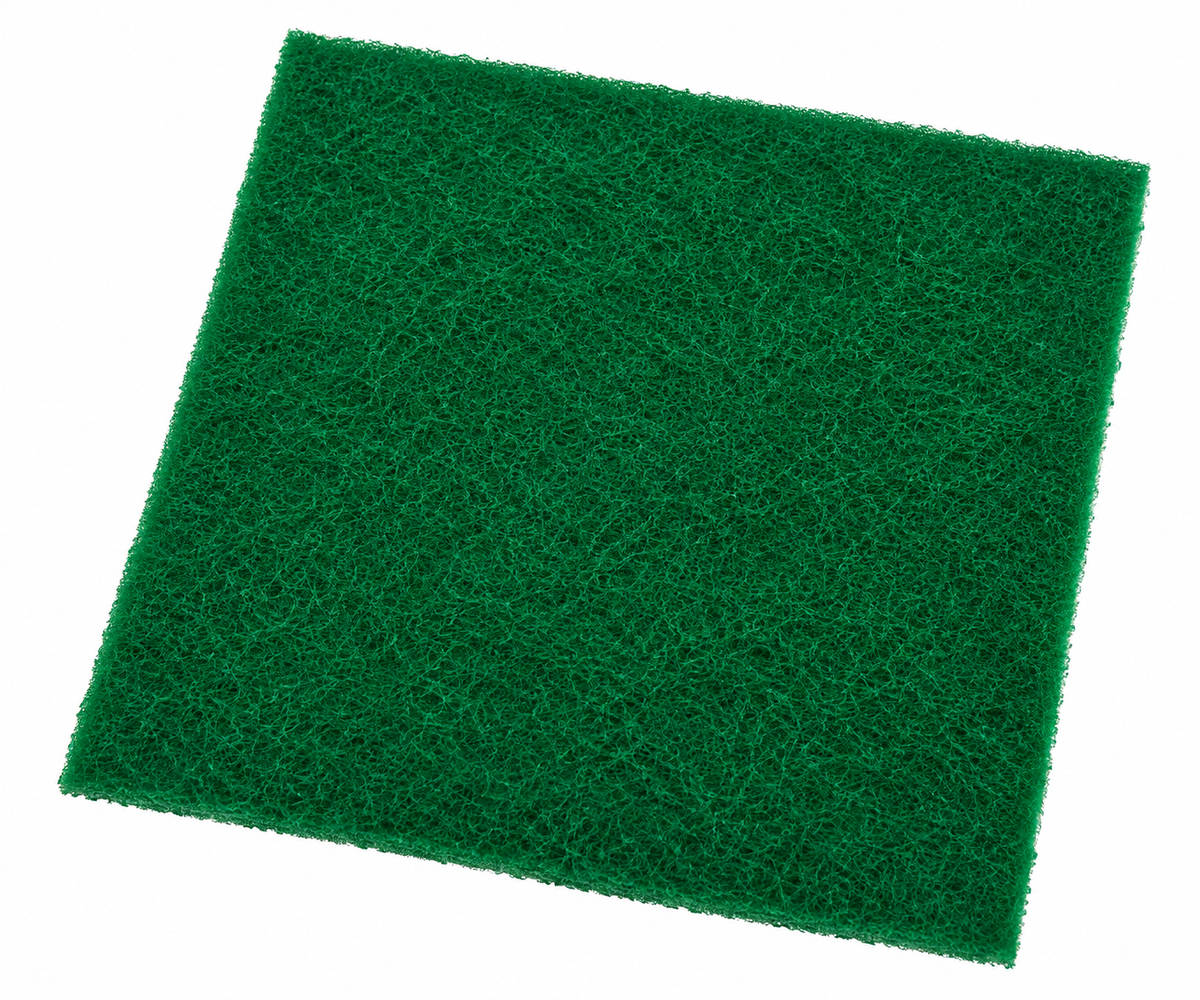 Fibra Verde Abrasiva para Limpieza – Plancha