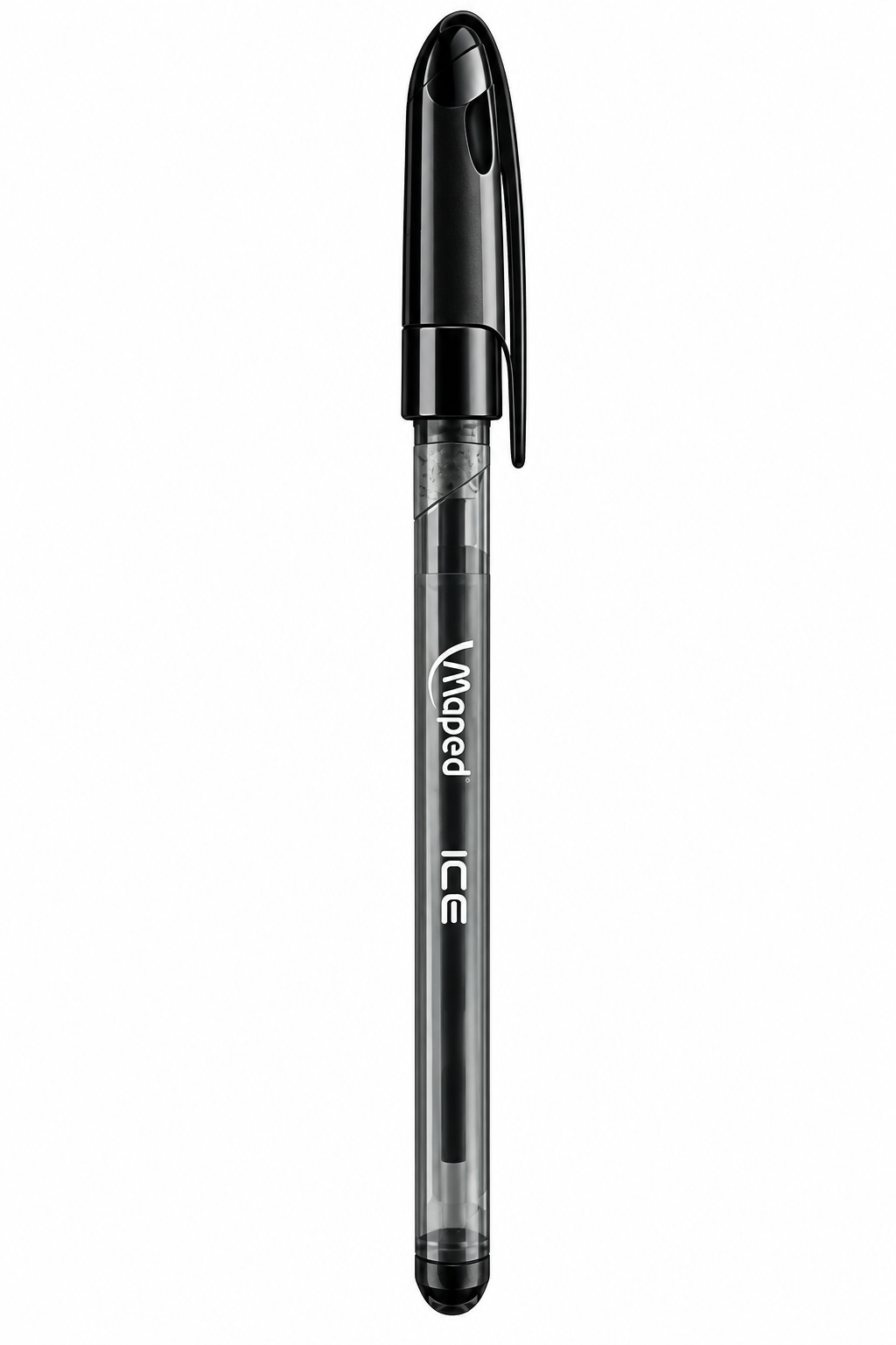 Bolígrafo Maped ICE Essentials Negro – Punta Mediana