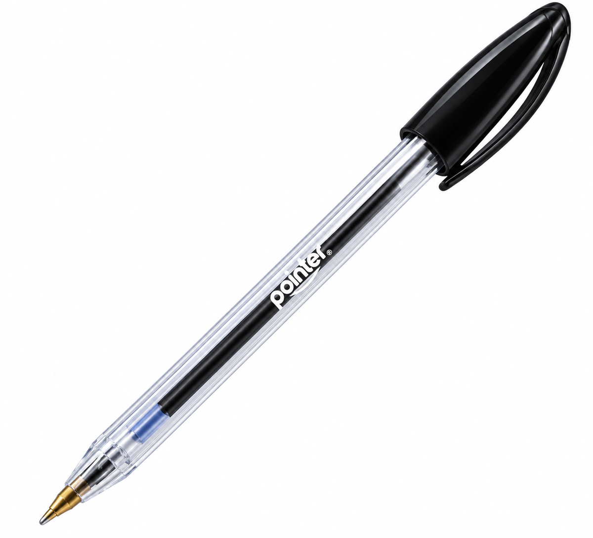 Lapicero Pointer Ultra Intenso Semigel 1.0 mm – Tinta Negra