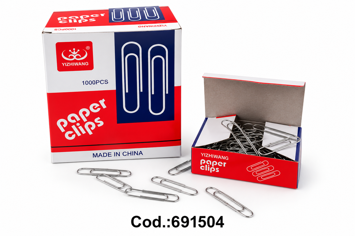 Clips Metálicos para Papel Yizhiwang