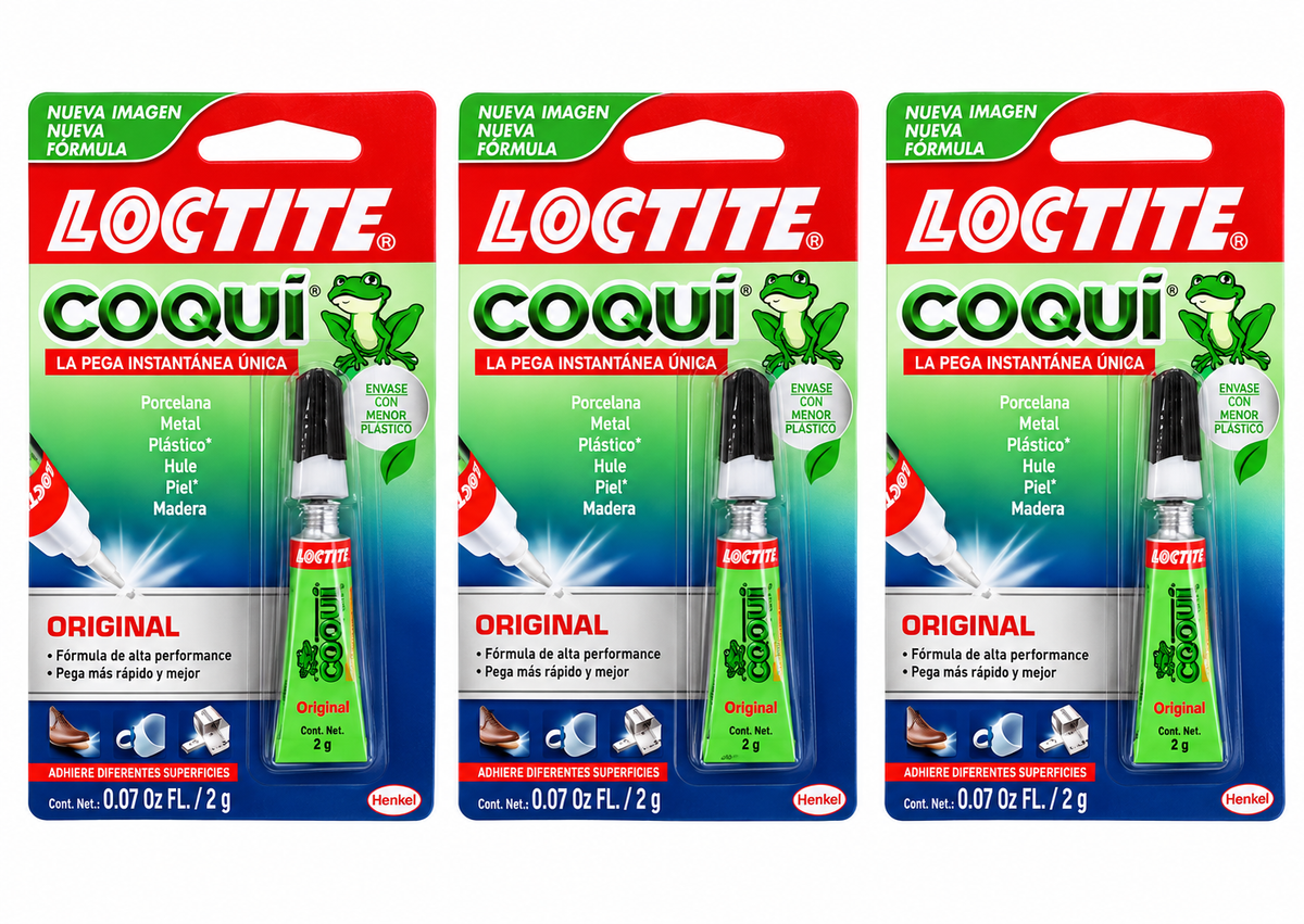 Pegamento Instantáneo Loctite Coquí Original 2 g