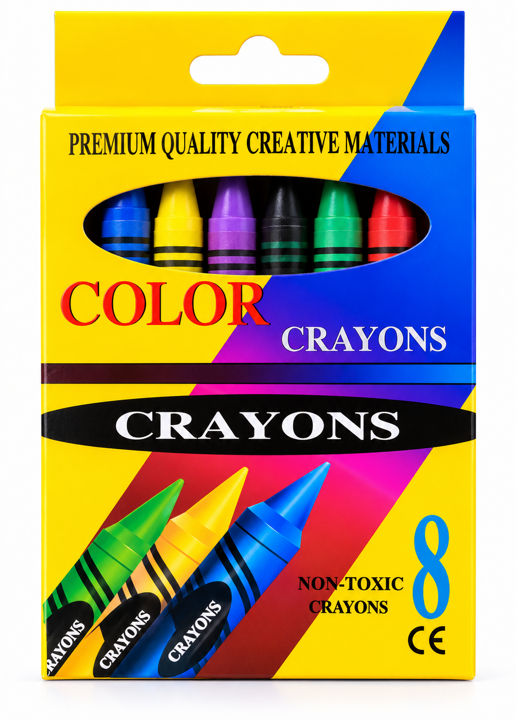 Crayones de Colores – 8 Unidades