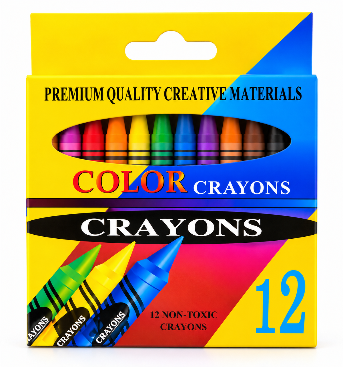Crayones de Colores – 12 Unidades