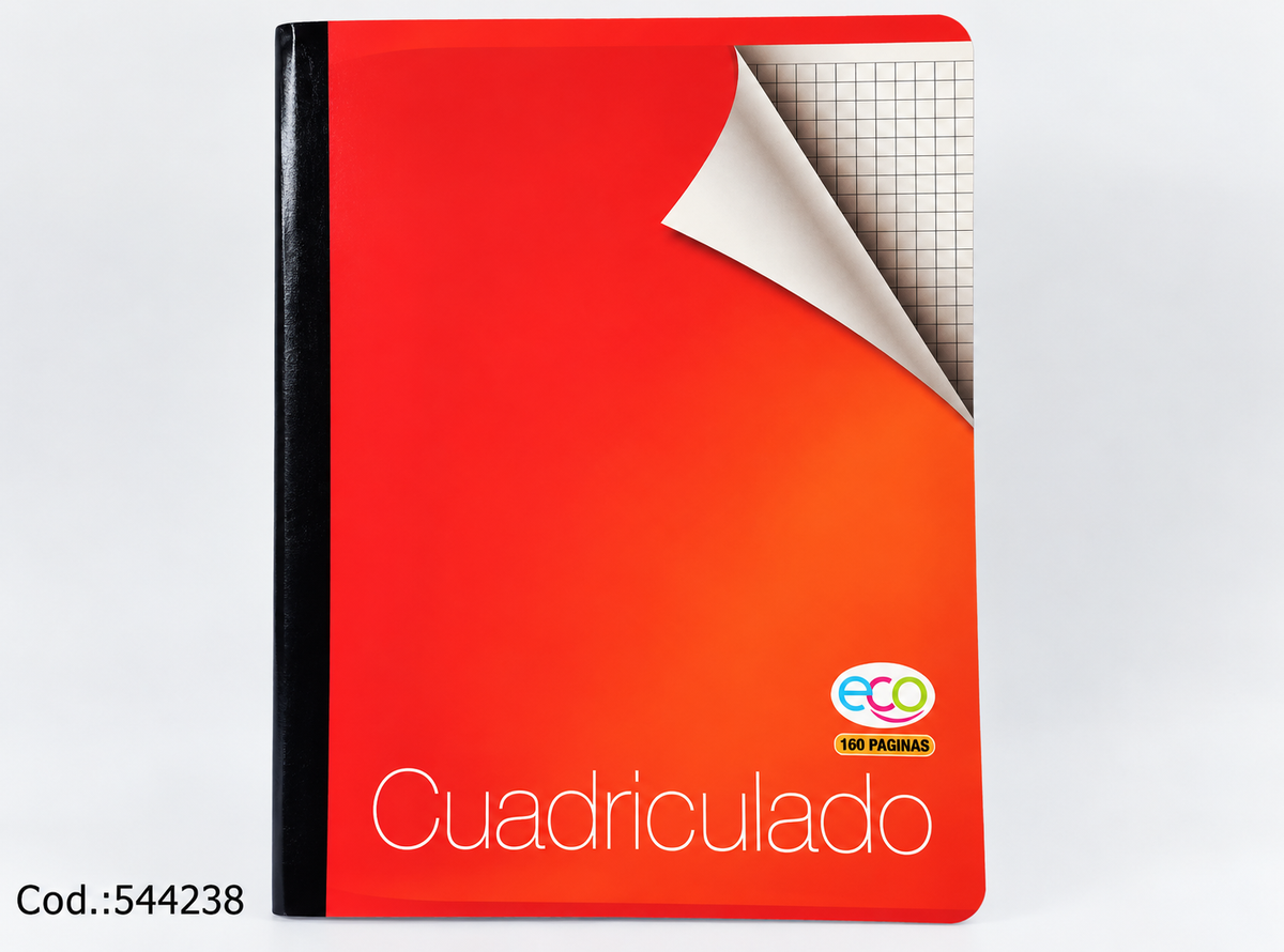 Cuaderno Cuadriculado ECO 160 Páginas