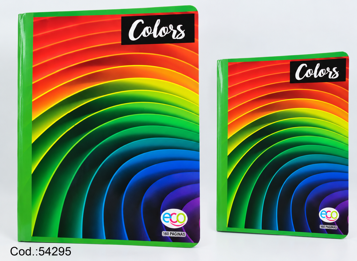 Cuaderno Colors ECO 160 Páginas