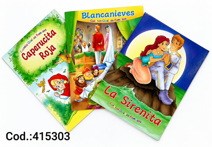 Libro de Cuentos Clásicos Infantiles