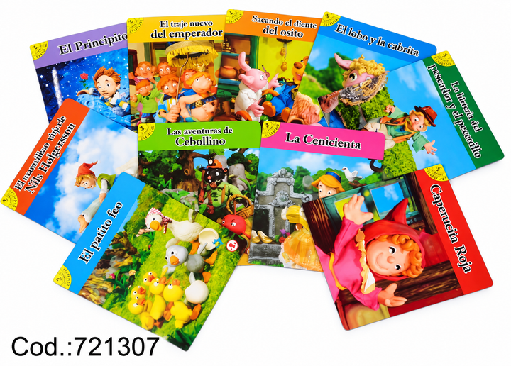 Colección de Cuentos Clásicos Infantiles Ilustrados