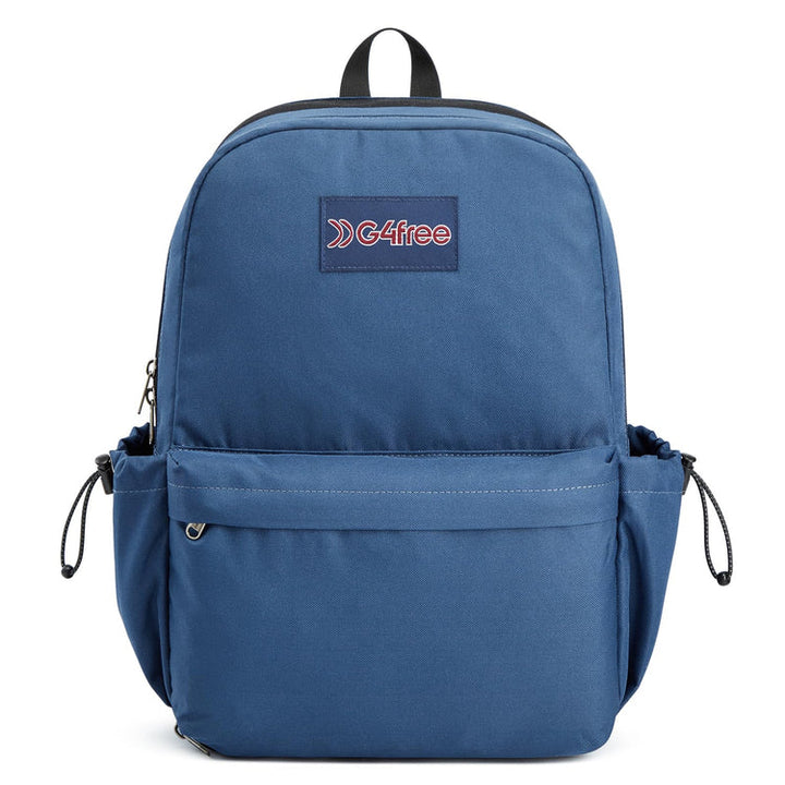 mochila azul
