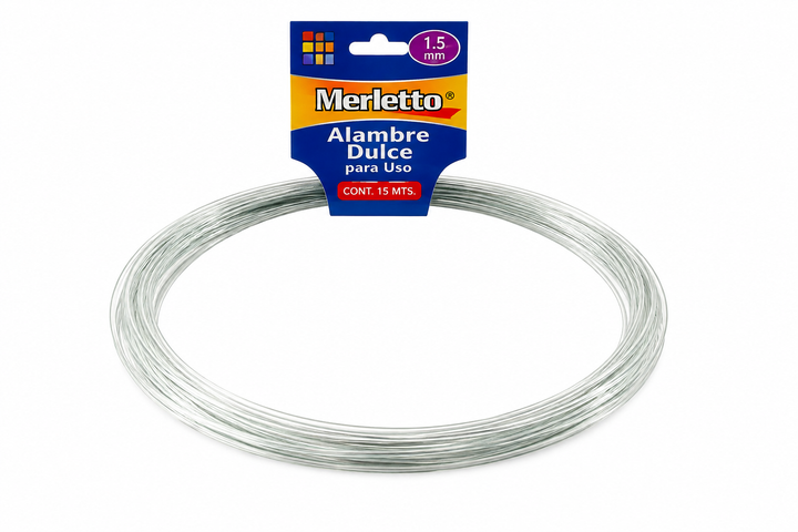 Alambre Dulce Merletto 15 Metros – 1.5 mm