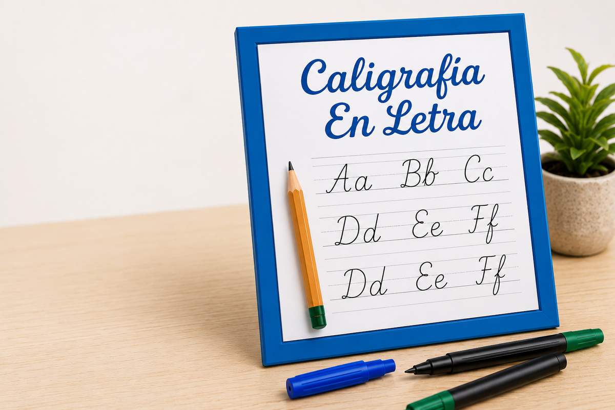 Caligrafía en letra