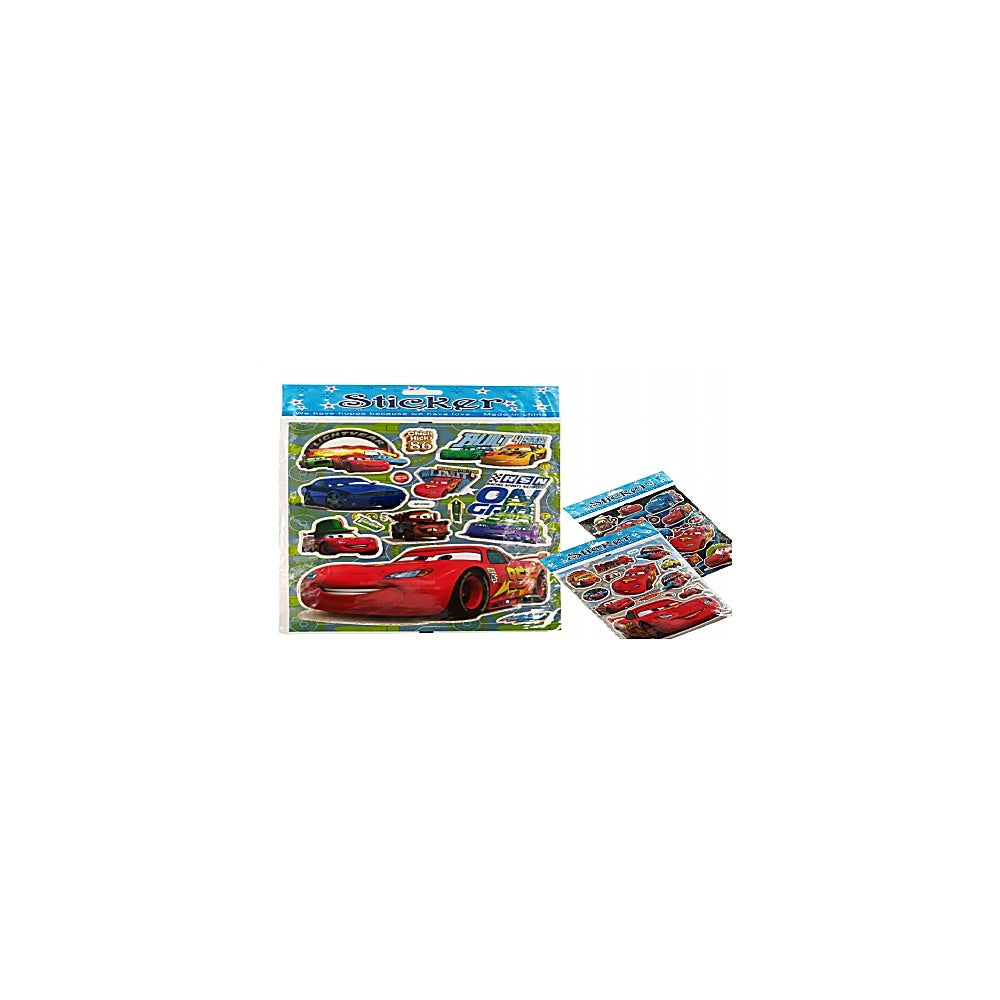 CALCOMANIA 20X25CM CARS R4375-C