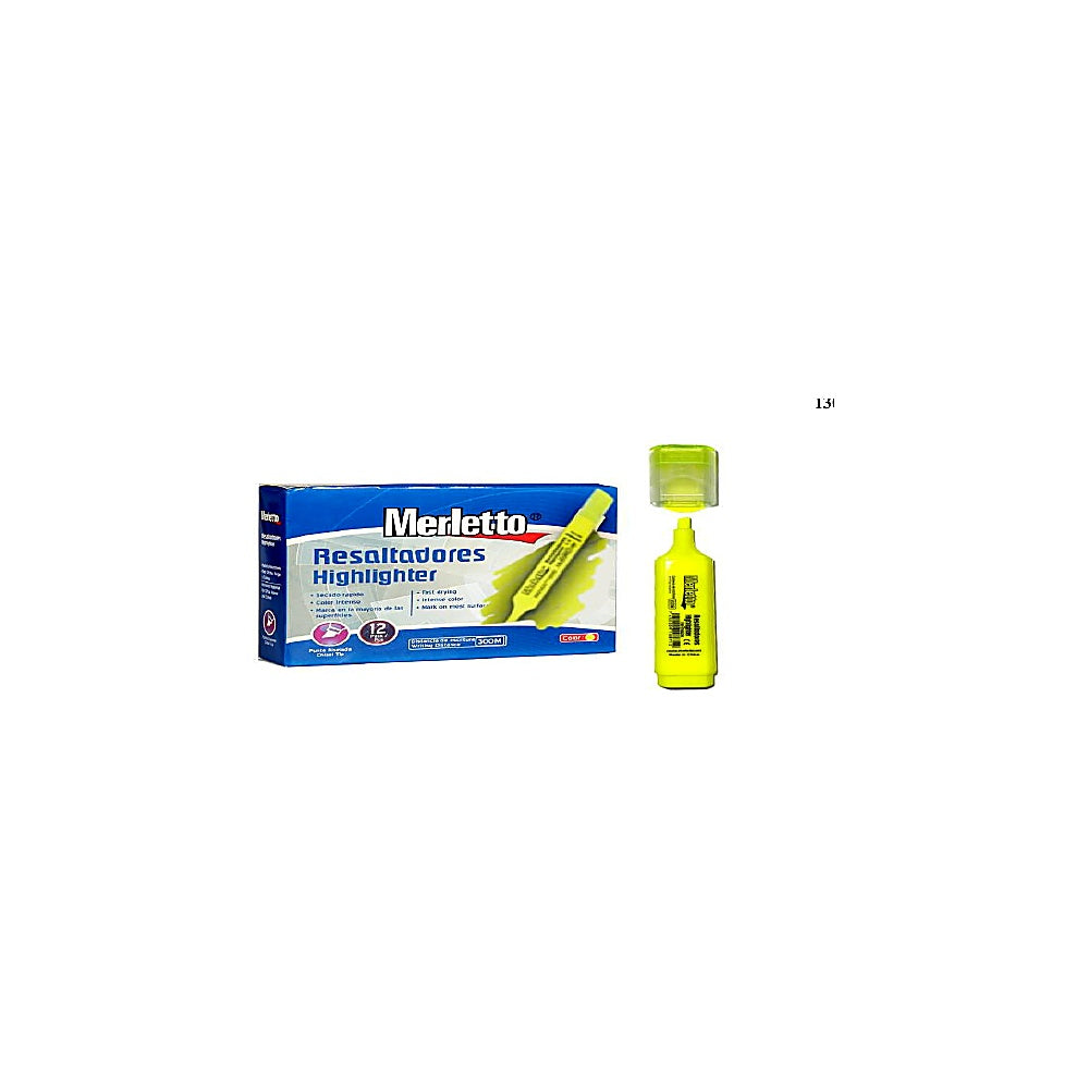 RESALTADOR MERLETTO AMARILL 780-755229224