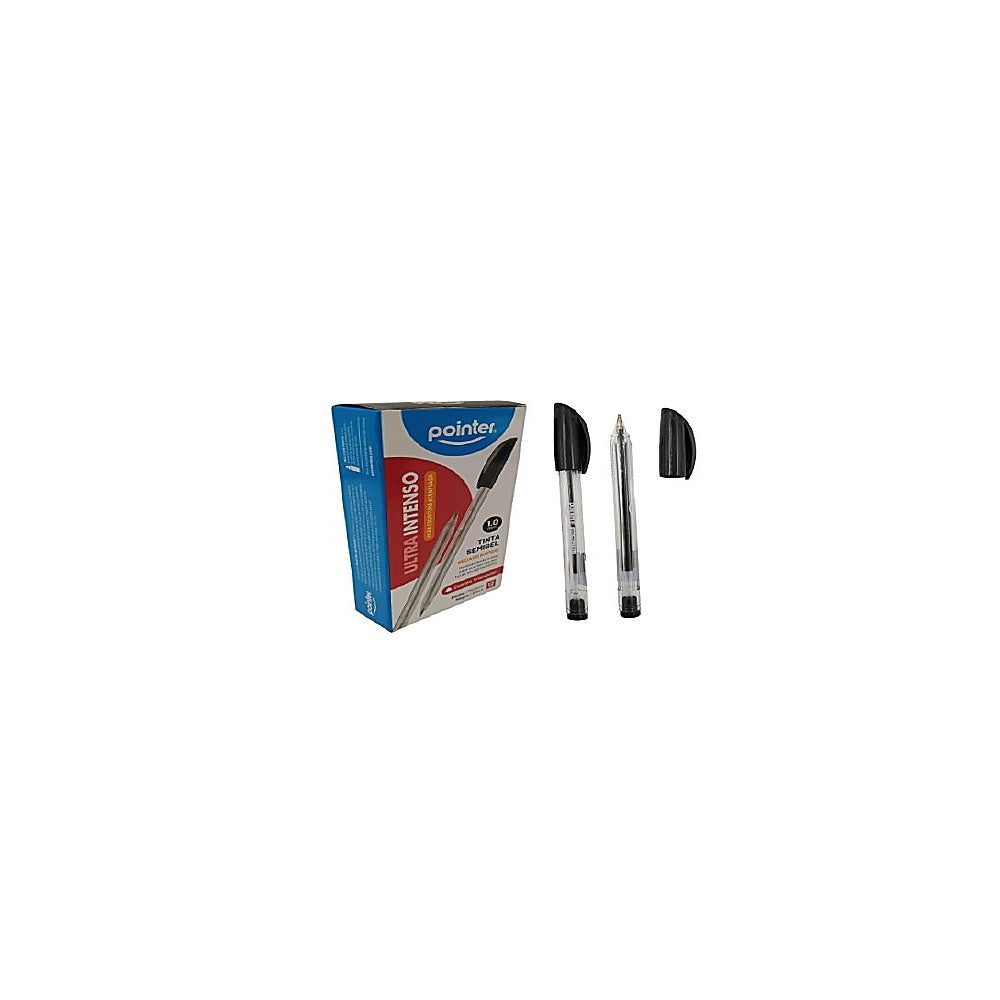 LAPICERO 1.0MM NEGRO 12PCS TRI BP-2010-N