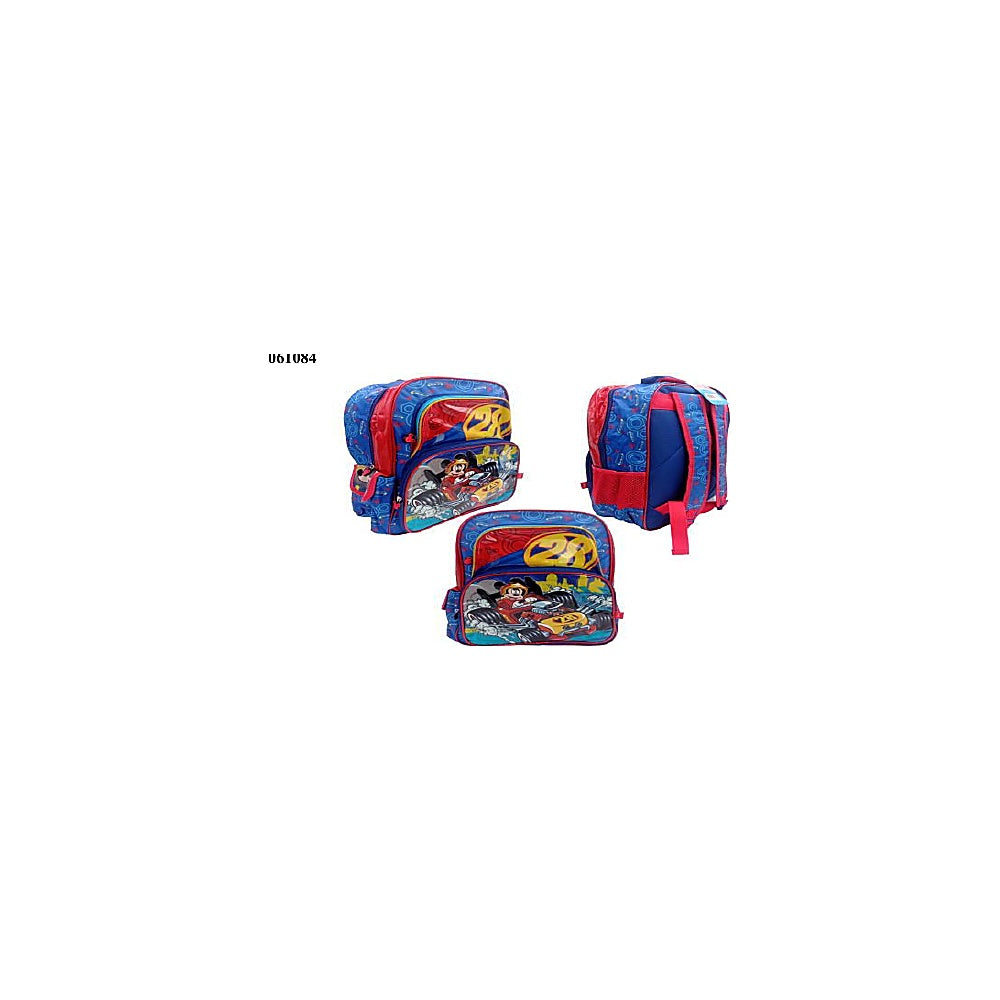 MOCHILA 16PLG MICKEY 3 ZIPPERS 088-03769
