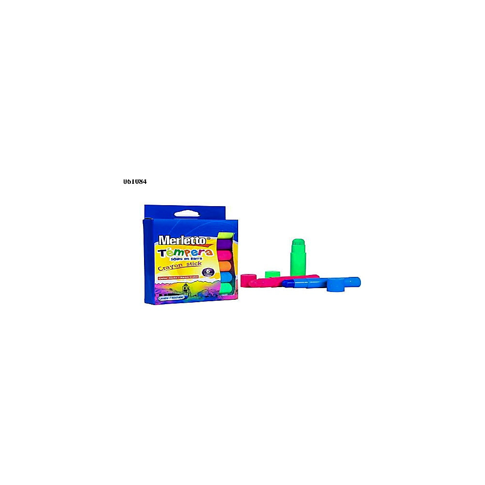 TEMPERA 6 COLORES NEON EN BAR 780-1502060