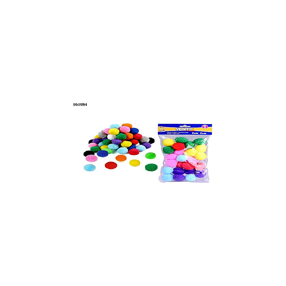 POM POM 24PCS SURTIDO 4CM MER 785-6381572