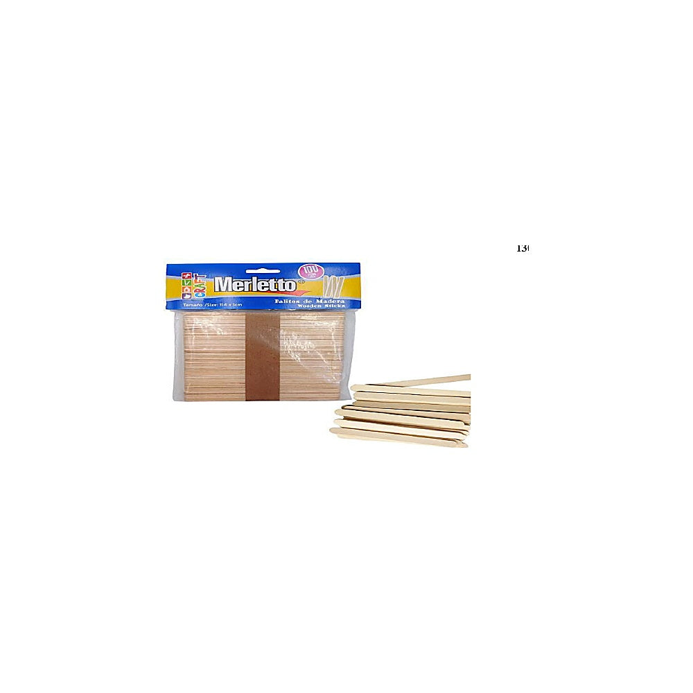 PALITOS DE MADERA 50PCS NATUR 785-7522757