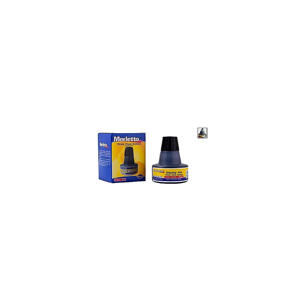 TINTA PARA SELLO NEGRO 30ML M 780-149326699