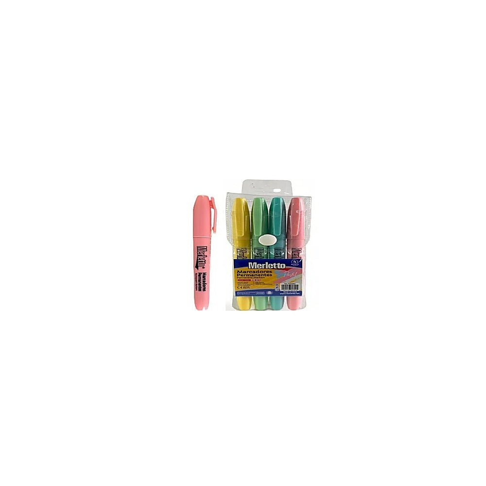 MARCADORES PERMANENTE 4PCS 780-7553880