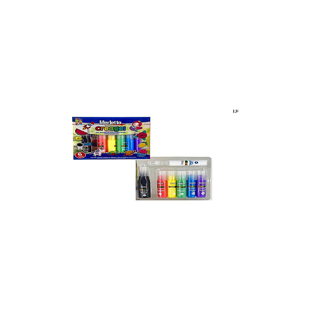 MARCADORES 6PCS GEL ADHESIVO 785-1503845