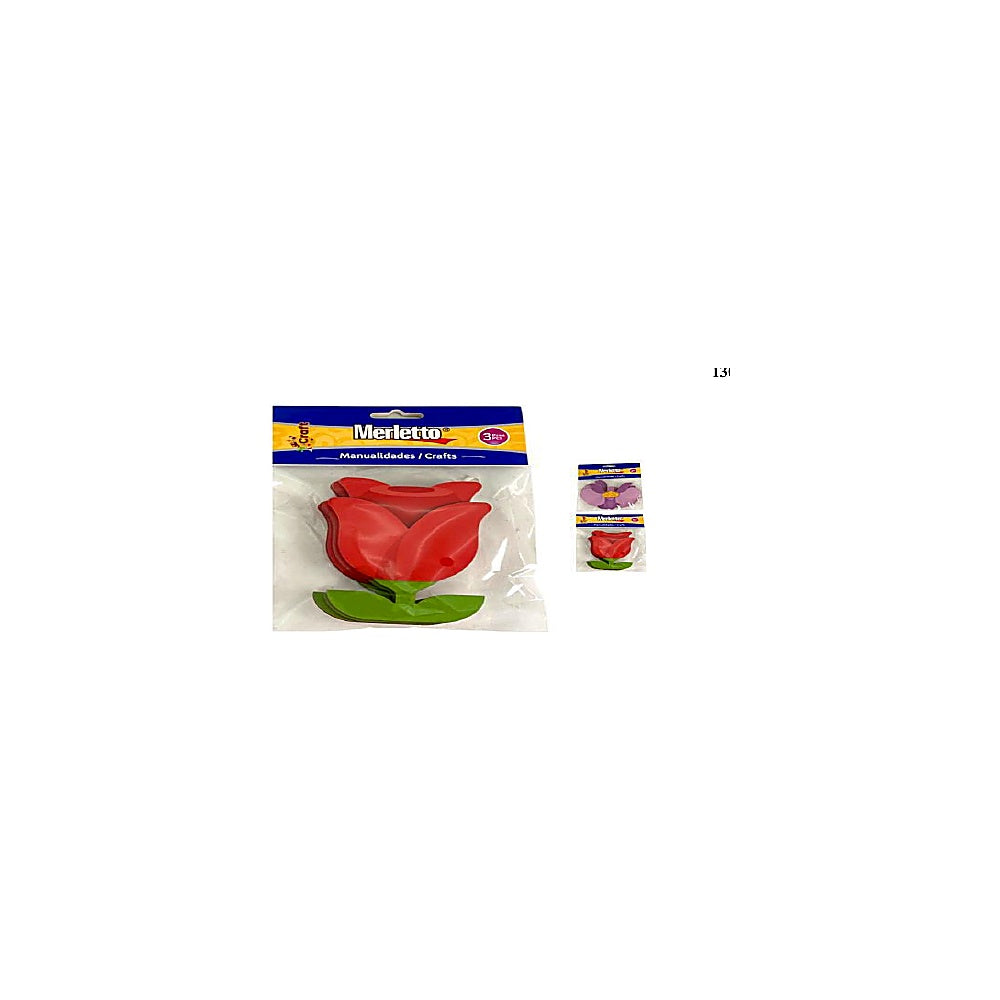 STICKER DE FOAMY FLORES MERL 785-4633930