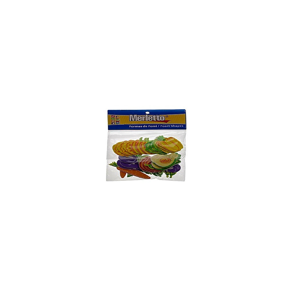STICKER FOAMY 33PZA VEGETALE 785-8944016